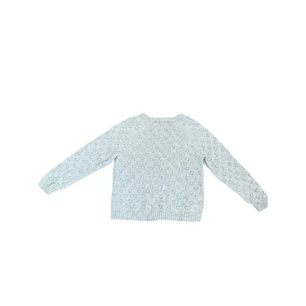 Garnet Hill Popcorn Cardigan